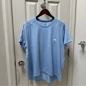 NWT Adidas Women’s Sky Blue Short Sleeve Active Tee size 2XL